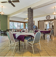 Lounge Dining Room at Lake Leake Inn